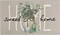 Spring Door Mat,Home Sweet Home Leaves Indoor Outdoor Non-Slip Doormat,Entryway Front Porch Summer Welcome Mat Grey for Entrance Decor,30'' x 17''